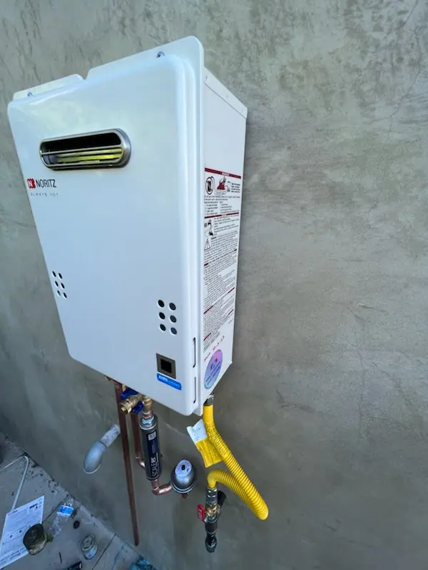 Tankless water heater installation for Dallas homes